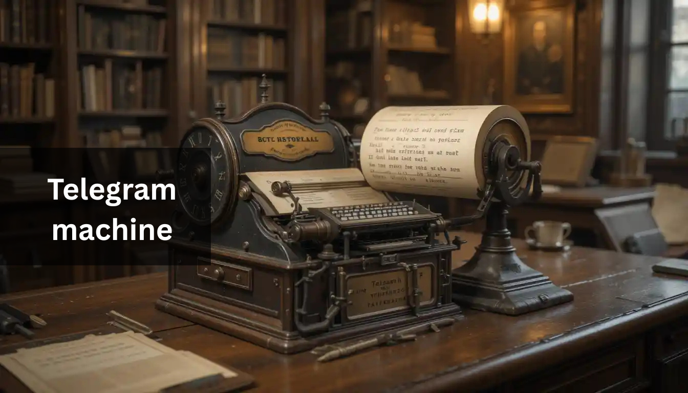 telegram machine